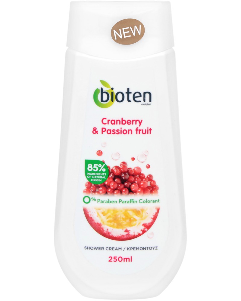 Bioten Cranberry & Passion Fruit Shower Cream -        - 