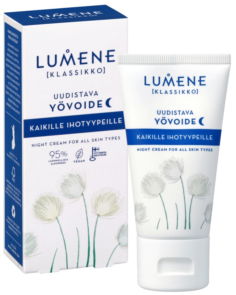 Lumene Klassikko Restoring Night Cream -          Klassikko - 