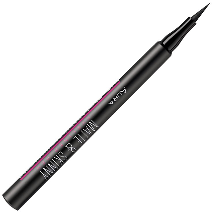 Aura Matte & Skinny Eyeliner Pen -       -  