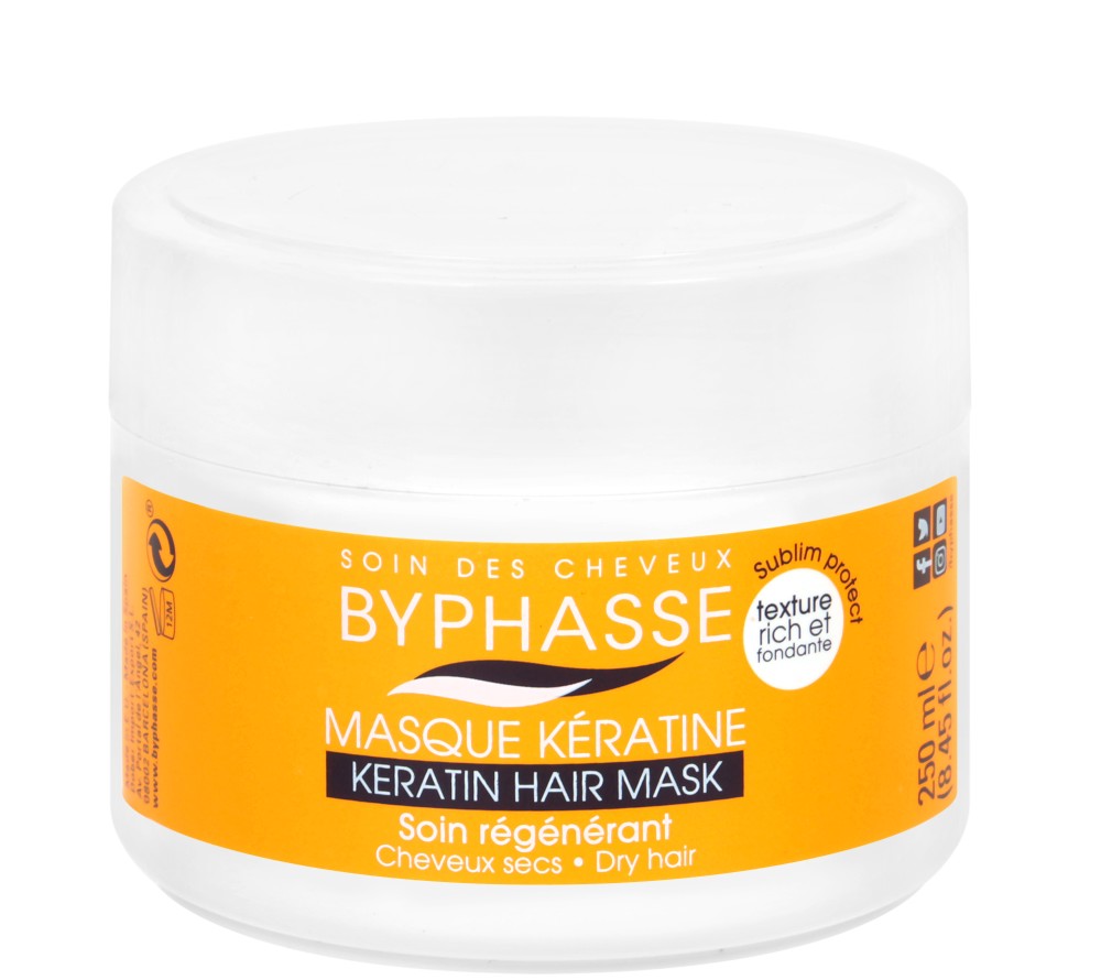 Byphasse Keratin Hair Mask -       - 