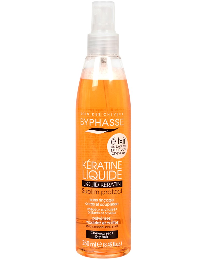 Byphasse Liquid Keratin Activ Protect Hair Spray -        - 