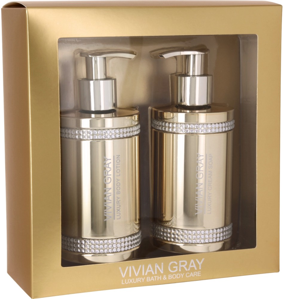 Vivian Gray Golden Crystals Body Lotion & Soap -            "Crystals" - 