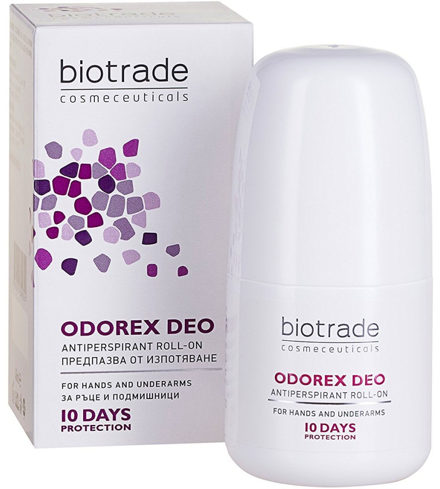 Biotrade Odorex Deo Roll-On - Ролон дезодорант против изпотяване за ръце и подмишници - дезодорант