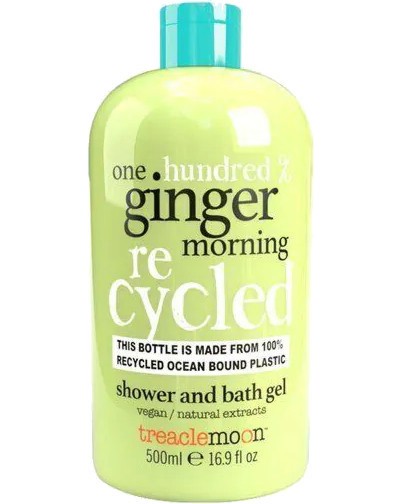 Treaclemoon One Hundred % Ginger Morning Shower & Bath Gel Treaclemoon One Hundred % Ginger Morning Shower & Bath Gel - Душ гел и пяна за вана 2 в 1 с аромат на джинджифил - душ гел