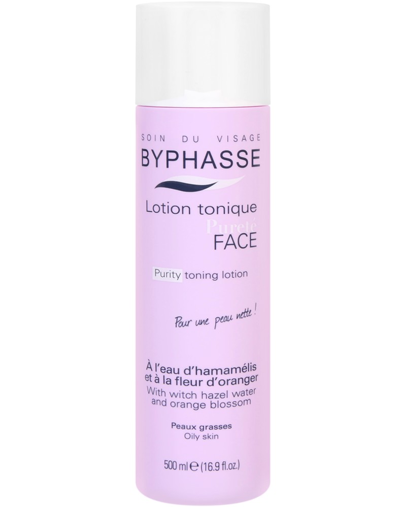 Byphasse Purity Toning Lotion With Witch Hazel Water and Orange Blossom -  -      - 