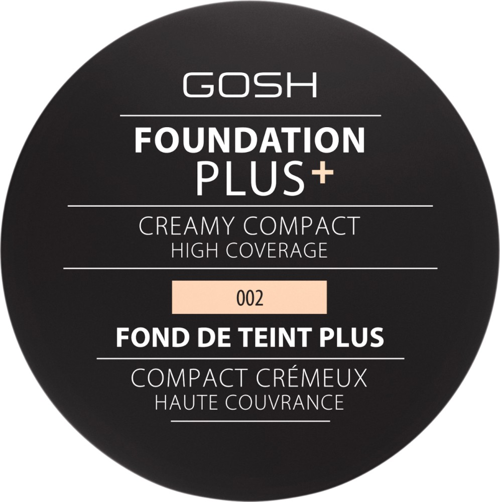 Gosh Foundation Plus + Creamy Compact -      -   