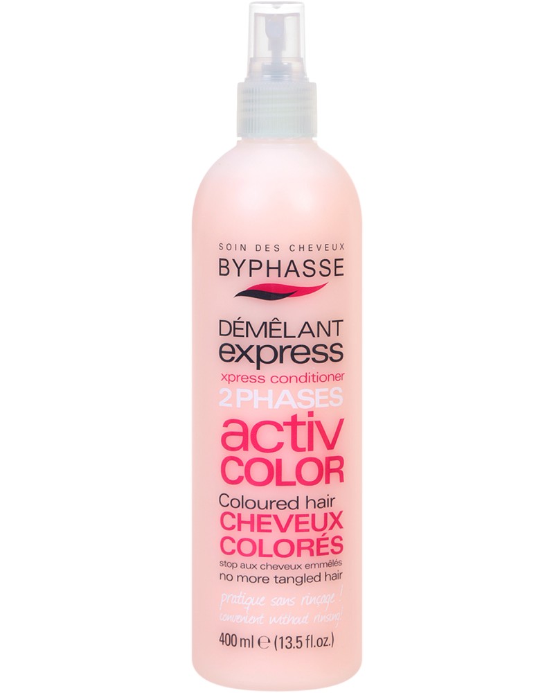 Byphasse Xpress Conditioner Active Color For Coloured Hair -        - 