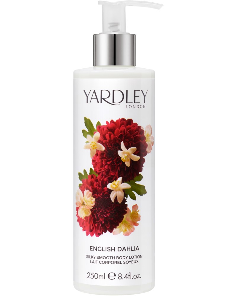 Yardley English Dahlia Silky Smooth Body Lotion - ������ �� ���� � ������ �� ����� �� ������� "English Dahlia" - ������