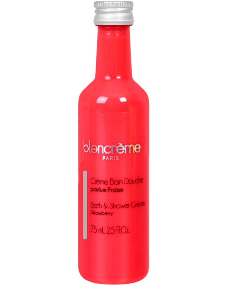 Blancreme Strawberry Bath & Shower Cream Blancreme Strawberry Bath & Shower Cream - Душ крем и пяна за вана 2 в 1 с аромат на ягода - продукт