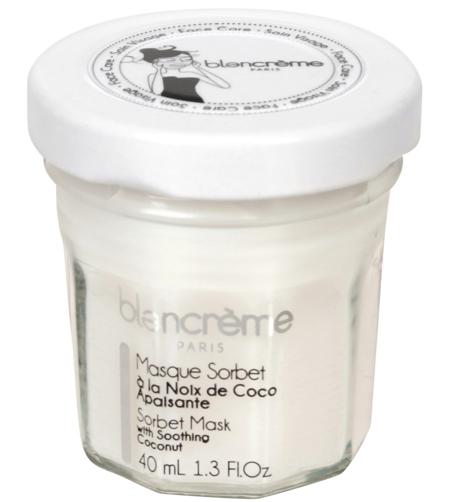 Blancreme Sorbet Face Mask With Soothing Coconut -          - 