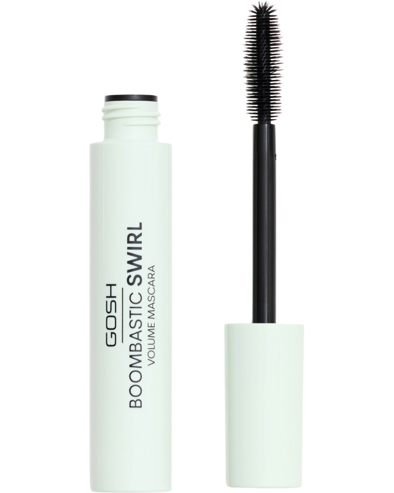 Gosh Boombastic Swirl Volume Mascara Gosh Boombastic Swirl Volume Mascara - Спирала за обемни мигли с арган - спирала