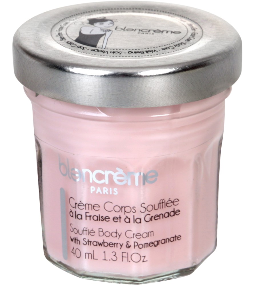 Blancreme Souffle Body Cream With Strawberry & Pomegranate -           - 