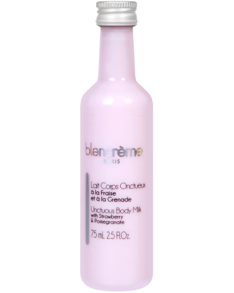 Blancreme Strawberry & Pomegranate Unctous Body Milk Blancreme Strawberry & Pomegranate Unctous Body Milk - Маслено мляко за тяло с ягода и нар - мляко за тяло