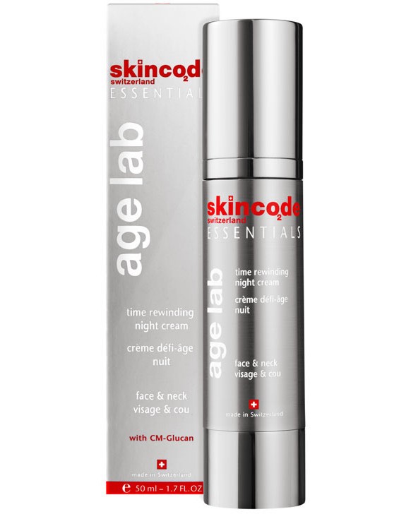 Skincode Essentials Age Lab Time Rewinding Night Cream -            "Essentials Age Lab" - 