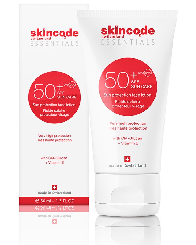Skincode Essentials Sun Protection Face Lotion SPF 50+ -       "Essentials" - 