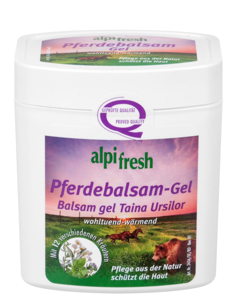 Alpi Fresh Horse Balm-Gel Alpi Fresh Horse Balm-Gel - Балсам гел с див конски кестен и билки - продукт