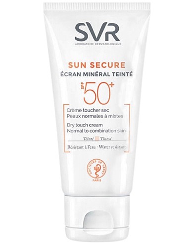 SVR Sun Secure Tinted Dry Touch Cream SPF 50+ -             "Sun Secure" - 