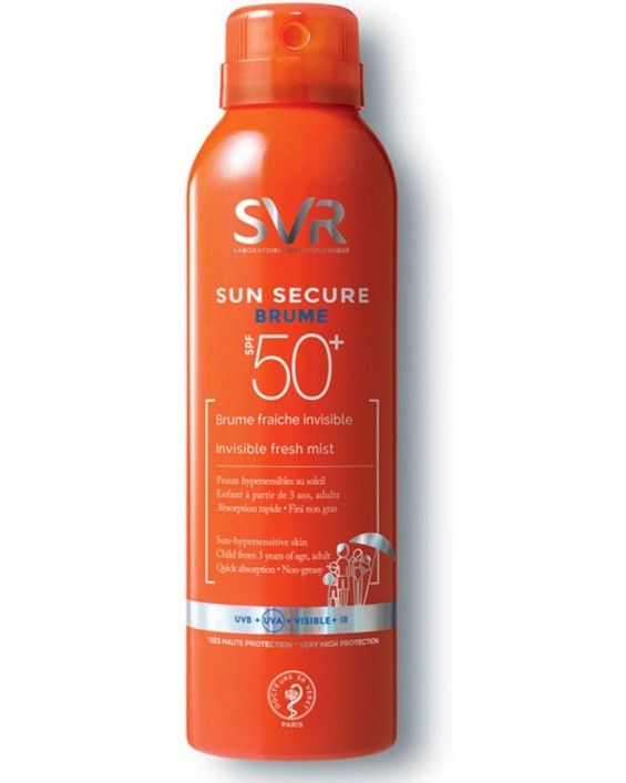 SVR Sun Secure Brume SPF 50+ -         "Sun Secure" - 