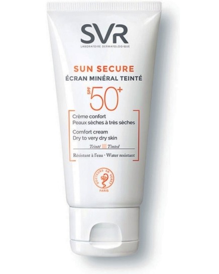 SVR Sun Secure Tinted Comfort Cream SPF 50+ -              "Sun Secure" - 