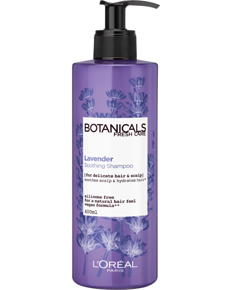 L�Oreal Botanicals Lavender Soothing Therapy Shampoo - ������� �� ����� � ������ ���� � ��������� �� ������� Botanicals - Lavender - �������