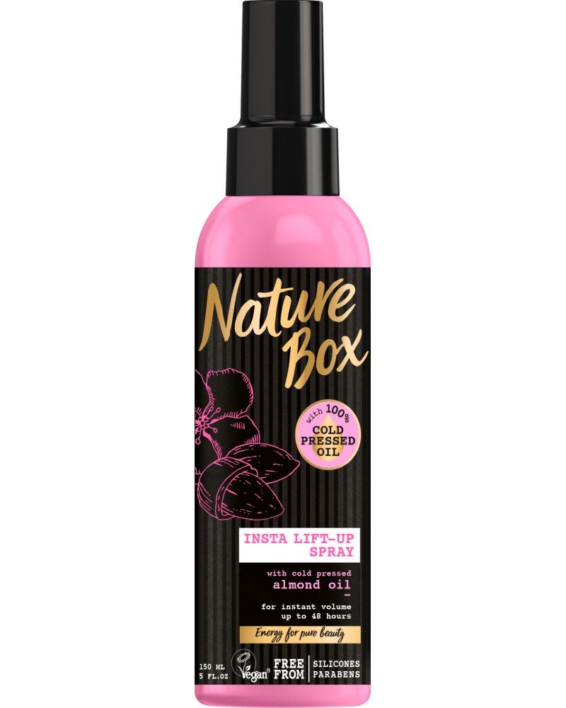 Nature Box Almond Oil Insta Lift-Up Spray -         - 