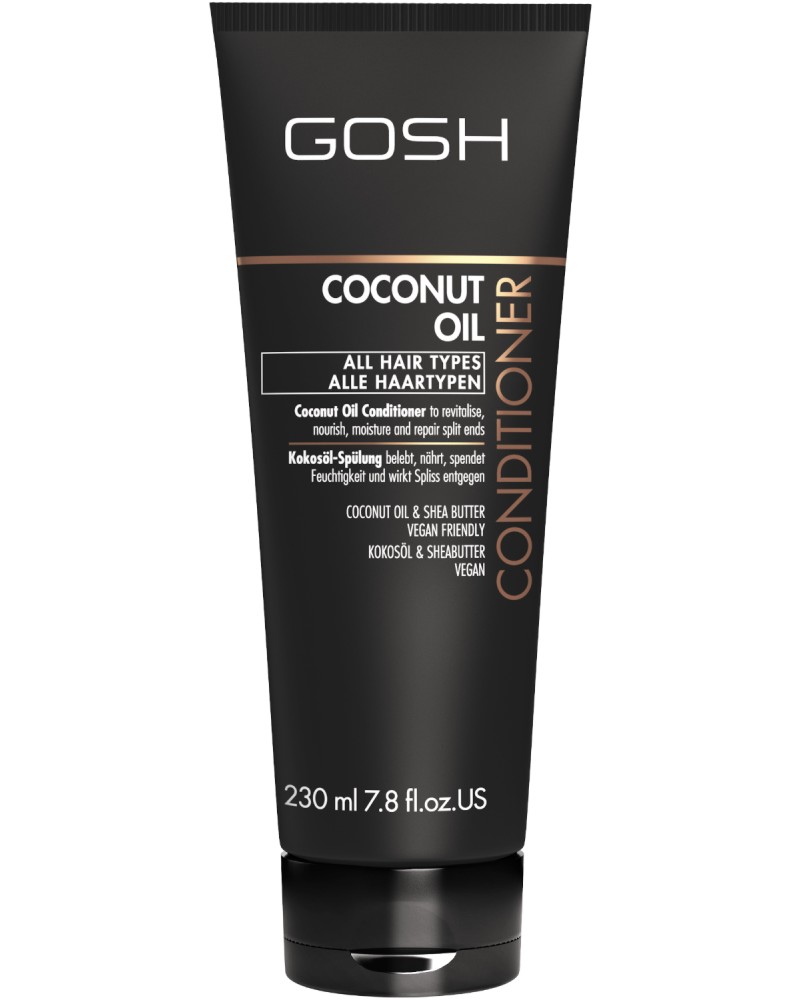 Gosh Coconut Oil Conditioner - Балсам с кокосово масло от серията "Coconut Oil" - балсам