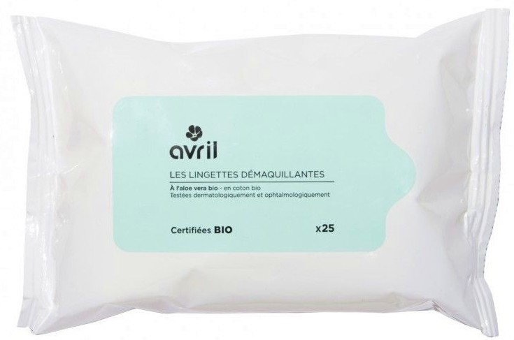 Avril Les Lingettes Demaquillantes -           25  -  