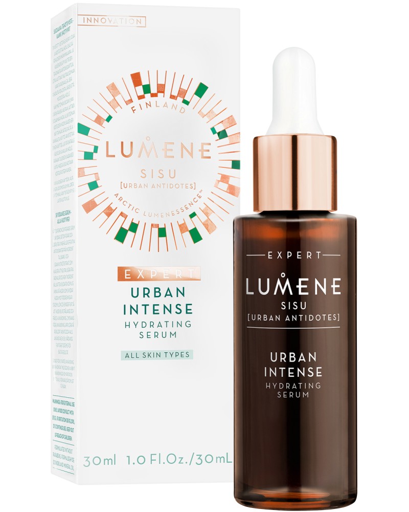 Lumene Sisu Urban Intense Hydrating Serum - ���������� ���������� ����� �� ����� ��� ���� �� ������� "Sisu" - �����