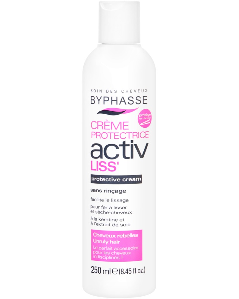 Byphasse Activ Liss Protective Cream For Unruly Hair -        - 
