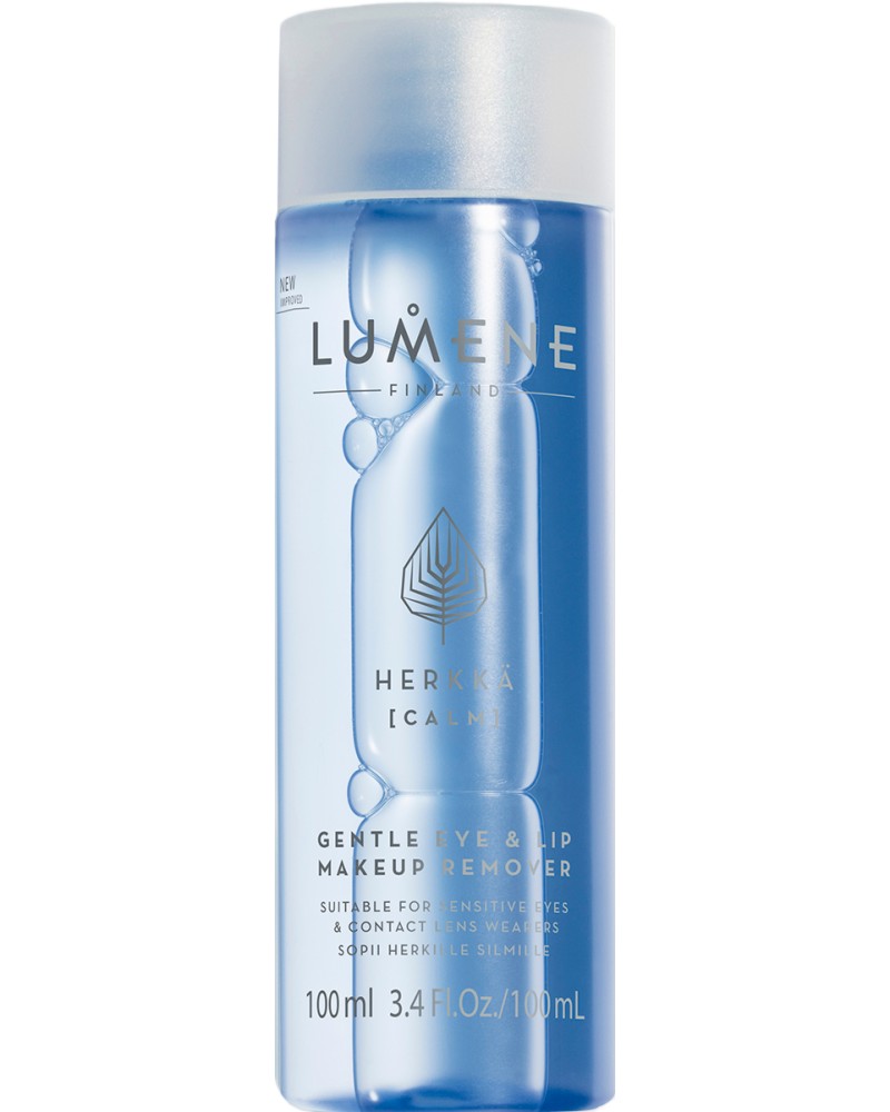 Lumene Herkka Gentle Eye & Lip Makeup Remover -         - 