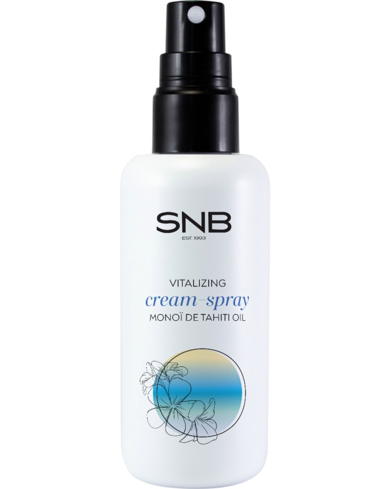 SNB Monoi de Tahiti Oil Vitalizing Cream-Spray - -       Monoi de Tahiti - 