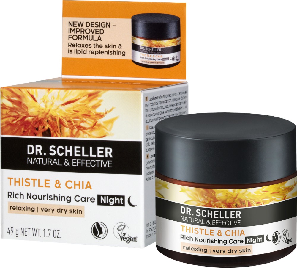 Dr. Scheller Thistle & Chia Night Care -              - 