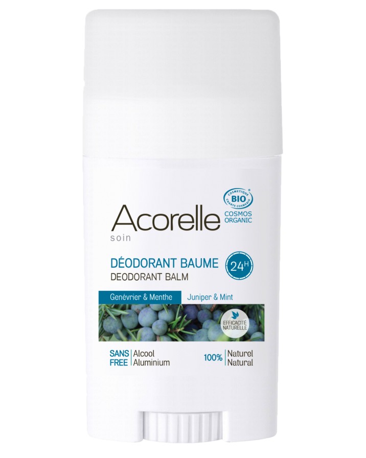 Acorelle Deodorant Balm Juniper & Mint - ��� ���� ���������� � ������ � ����� - ����������