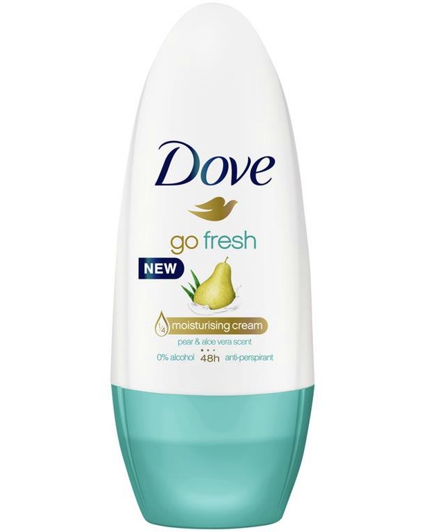 Dove Go Fresh Pear & Aloe Vera Anti-Perspirant Roll-on -              "Go Fresh" - 