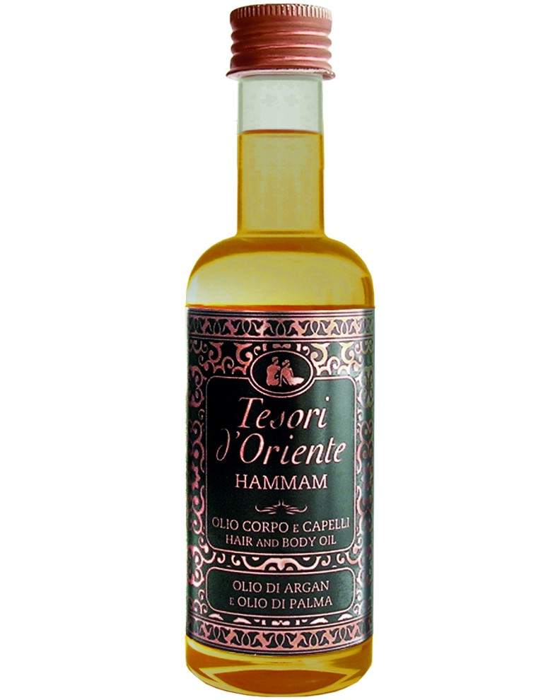 Tesori d'Oriente Hammam Hair & Body Oil Tesori d'Oriente Hammam Hair & Body Oil - Олио за коса и тяло с арган - олио