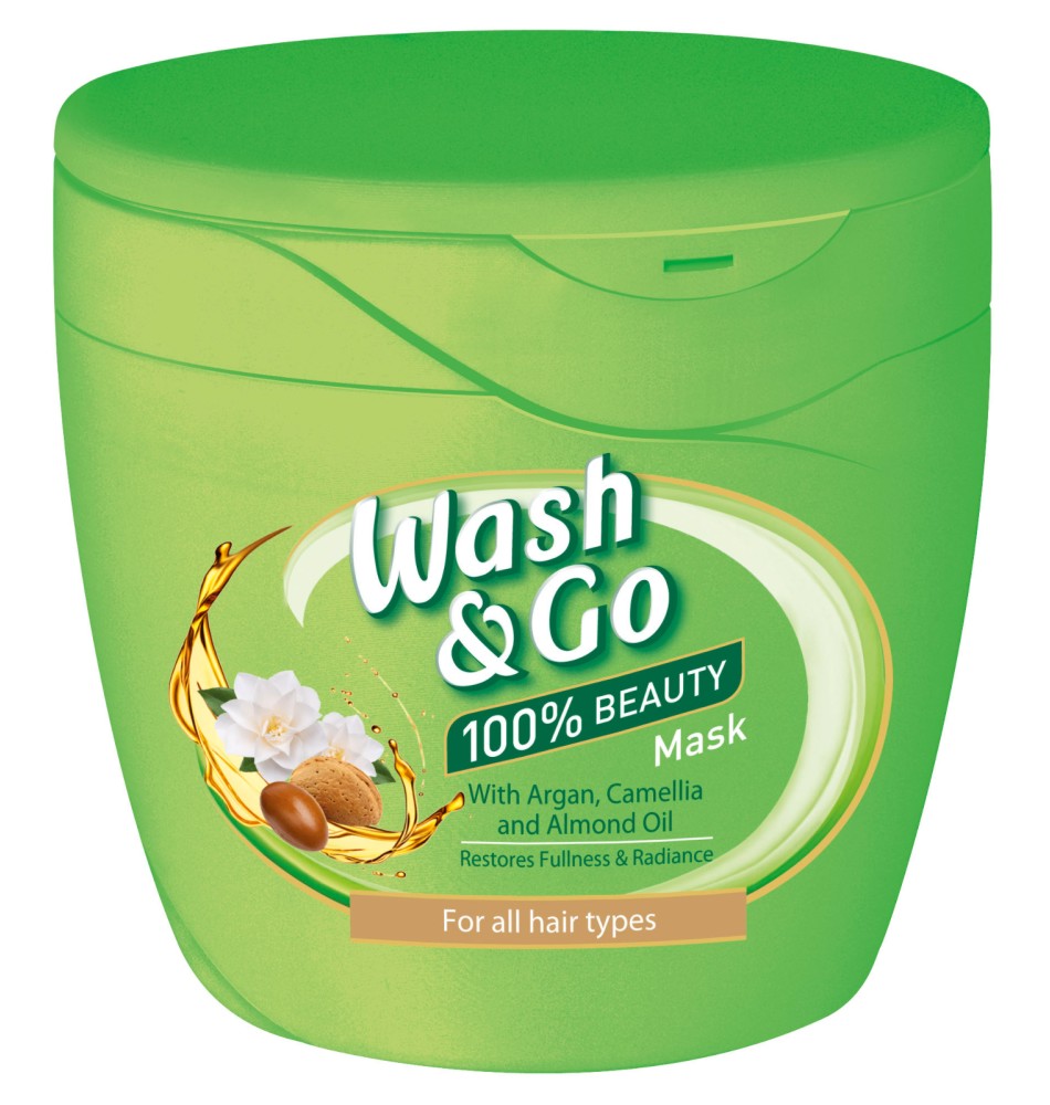 Wash & Go Mask With Argan, Camellia and Almond Oil -          ,    - 