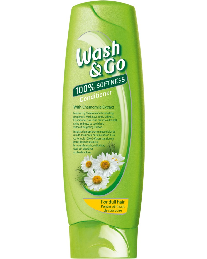 Wash & Go Conditioner With Chamomile Extract -          - 