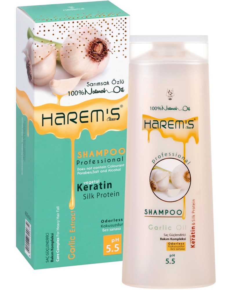 Harem's Shampoo Garlic Extract -        - 