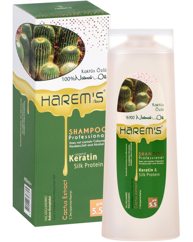Harem's Shampoo Cactus Extract -        - 