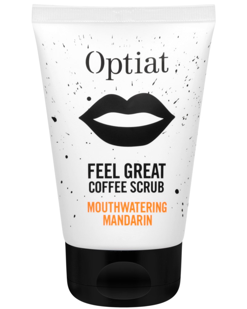 Optiat Feel Great Coffee Scrub Mouthwatering Mandarin -            - 