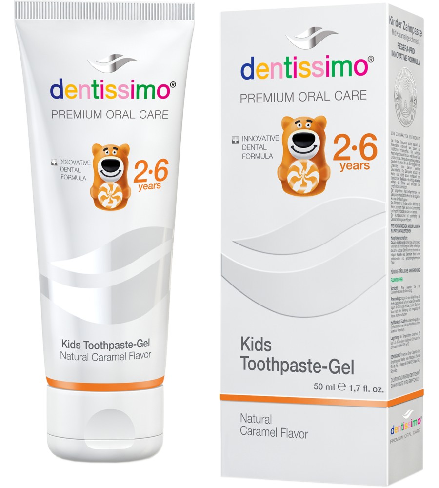 Dentissimo Kids Toothpaste -      , 2-6  -   