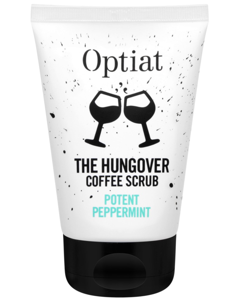 Optiat The Hungover Coffee Scrub Potent Peppermint -            - 