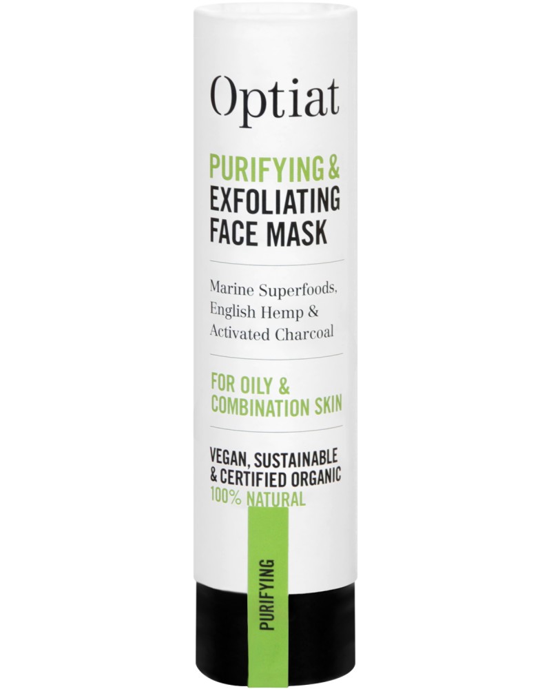Optiat Purifying & Exfoliating Face Mask - ���������� � ����������� ����� �� ���� �� ����� � ����������� ���� - �����