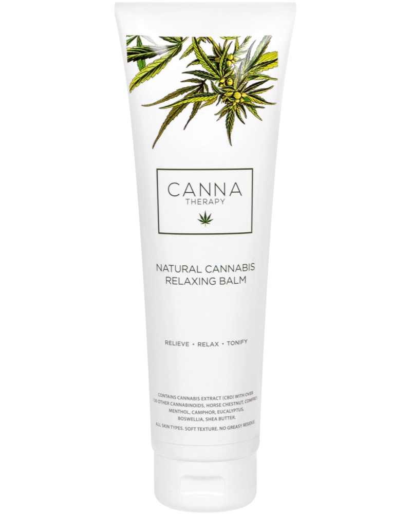 Canna Therapy Natural Cannabis Relaxing Balm - ������� ������ �� ���� � �������� �� ����� - ������