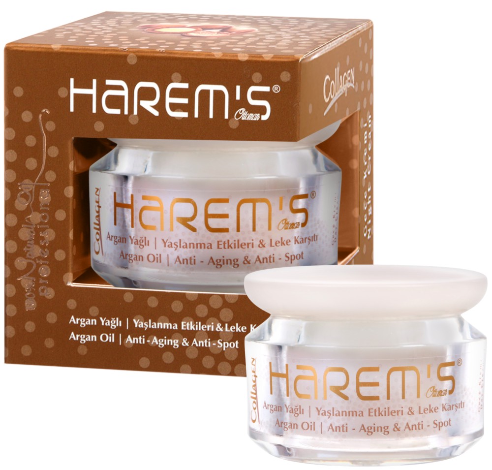 Harem's Anti-Aging & Anti-Spot Night Cream Argan Oil -            - 