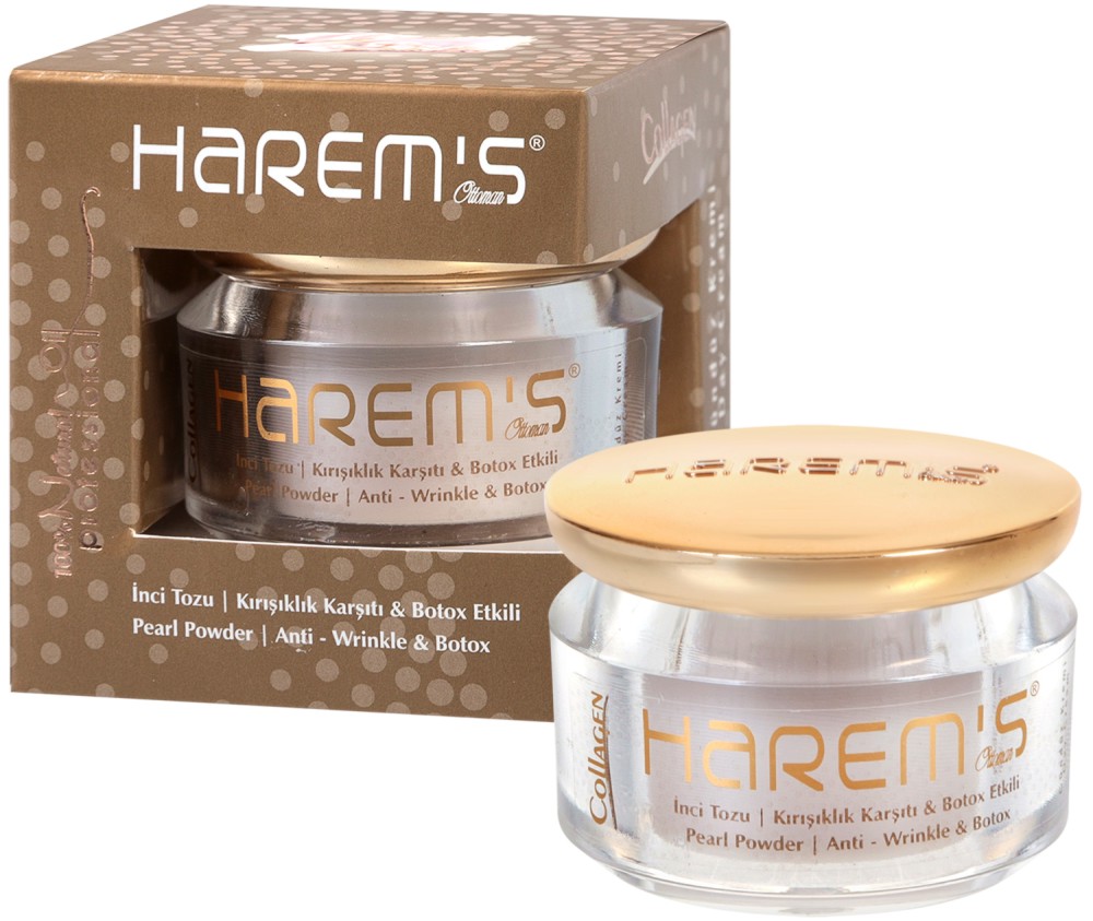 Harem's Anti-Wrinkle & Botox Day Cream Pearl Powder -        - 