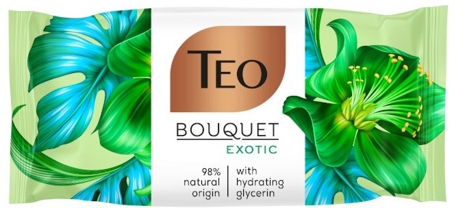 Teo Bouquet Exotic Teo Bouquet Exotic - Тоалетен сапун с аромат на цветя от серията Teo Bouquet - сапун