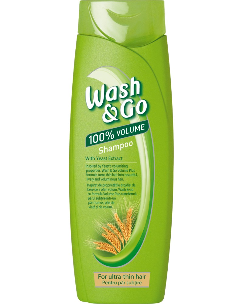 Wash & Go Shampoo With Yeast Extract -          - 