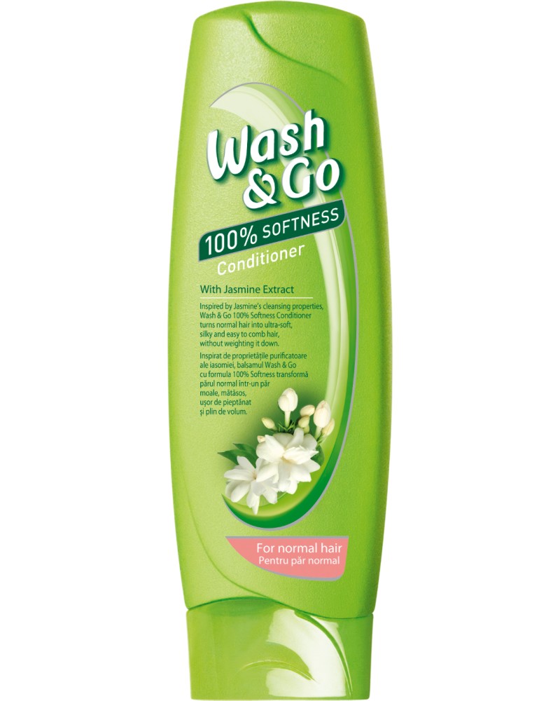 Wash & Go Conditioner With Jasmine Extract -         - 