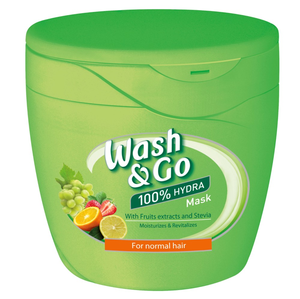 Wash & Go Mask With Fruits Extract & Stevia Wash & Go Mask With Fruits Extract & Stevia - Маска за всеки тип коса с плодови екстракти и стевия - продукт